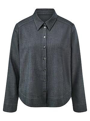Bluse Peter Hahn blau