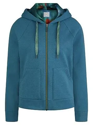 Jersey-Jacke Hutschreuther blau