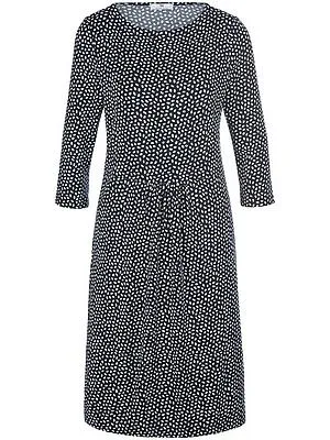 Jersey-Kleid  3/4-Arm Peter Hahn blau