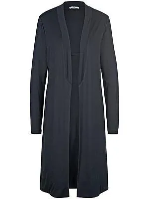 Jersey-Long-Jacke Peter Hahn blau