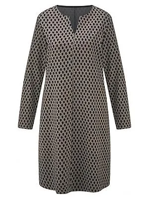 Jersey-Kleid Peter Hahn schwarz