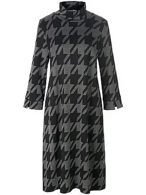 Jersey-Kleid Peter Hahn schwarz