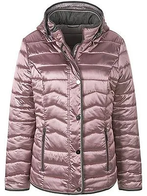 Wärmende Steppjacke Peter Hahn lila