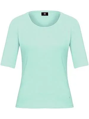 Rundhals-Shirt Modell Velvet Bogner türkis