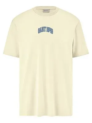 Rundhals-Shirt GANT weiss