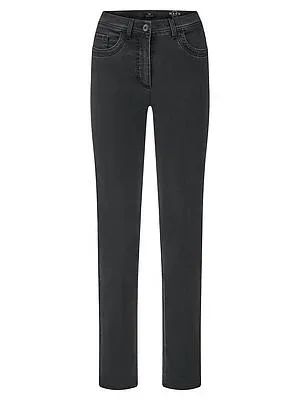Slim Fit-Jeans Passform Barbara Peter Hahn denim