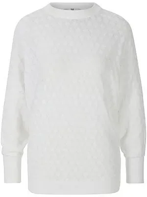Rundhals-Pullover Peter Hahn weiss