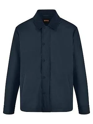 Jacke Leldon Zip BOSS blau