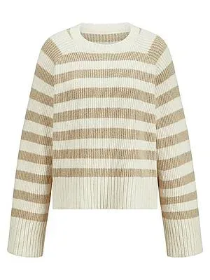 Rundhals-Pullover Frixel BOSS weiss