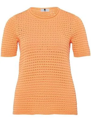 Rundhals-Pullover 1/2-Arm Anna Aura orange