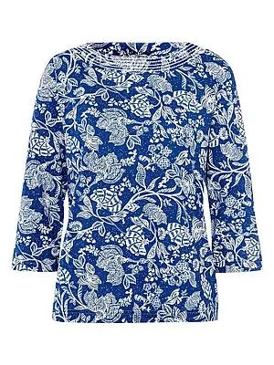 Shirt Maja Green Cotton blau
