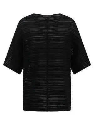 Rundhals-Pullover Emilia Lay schwarz