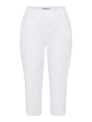 Comfort Plus-Caprihose Modell Carina Capri Raphaela by Brax weiss