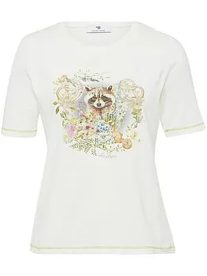 Rundhals-Shirt Peter Hahn weiss
