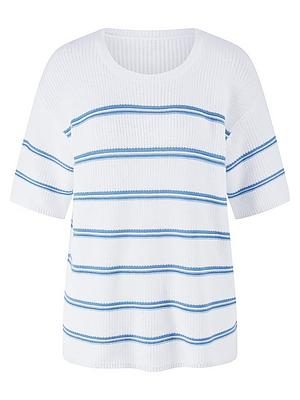 Rundhals-Pullover Emilia Lay weiss