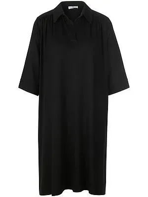 Jersey-Kleid 1/2-Arm Peter Hahn schwarz