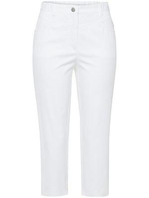 Comfort Fit Caprihose Peter Hahn weiss