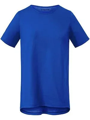 Rundhals-Shirt Benedikte Green Cotton blau