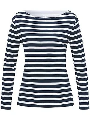Ringel-Shirt BASLER blau