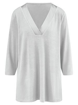V-Shirt Emilia Lay weiss