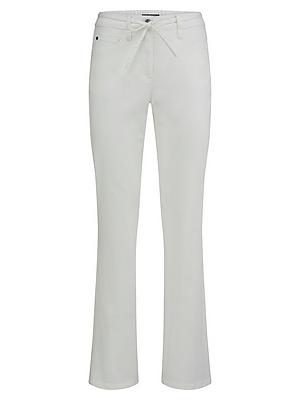 Jeans geradem Bein BASLER weiss