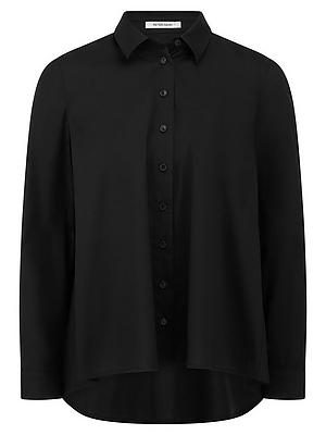 Long-Bluse 1/1-Arm Peter Hahn schwarz