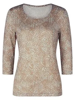 Rundhals-Shirt 3/4-Arm Fadenmeister Berlin multicolor