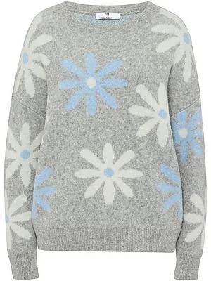 Pullover U-Boot-Ausschnitt Peter Hahn multicolor