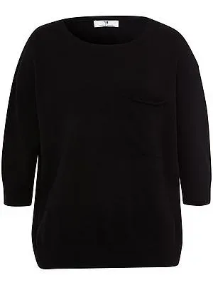 Pullover 3/4-Arm Peter Hahn schwarz