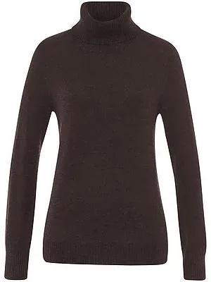Rollkragen-Pullover aus 100% Premium-Kaschmir Peter Hahn braun