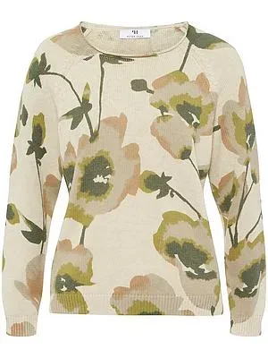 Rundhals-Pullover Peter Hahn multicolor