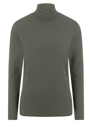 Rollkragen-Shirt Peter Hahn grün
