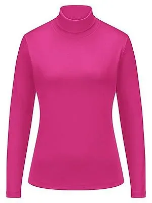 Rollkragen-Shirt Peter Hahn pink