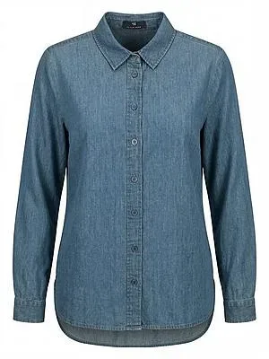 Jeansbluse Peter Hahn denim
