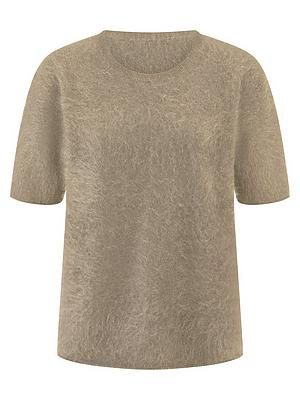 Rundhals-Pullover aus 100% Kaschmir Peter Hahn grün