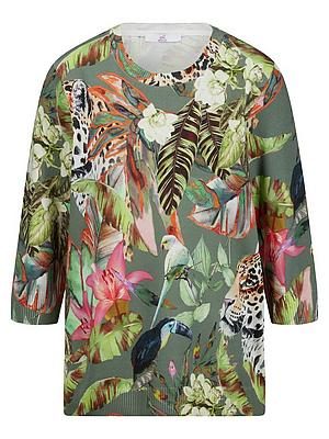 Rundhals-Pullover ­3/4-Arm Emilia Lay multicolor