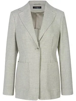Long-Blazer Fadenmeister Berlin grau
