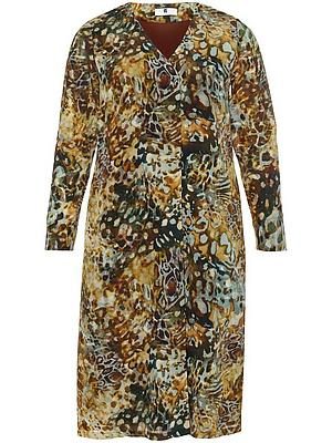 Kleid V-Ausschnitt Emilia Lay grün
