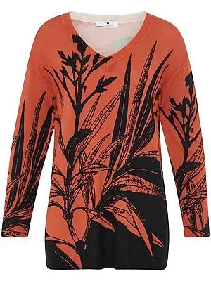 V-Pullover Peter Hahn schwarz