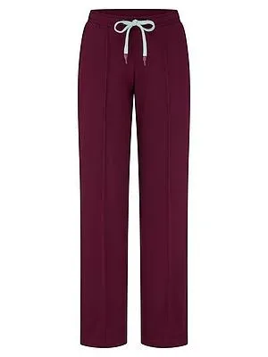 Straight Fit-Jersey-Hose Peter Hahn rot