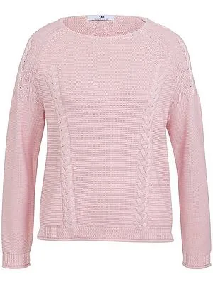 Rundhals-Pullover Peter Hahn rosé