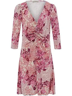 Kleid V-Ausschnitt Uta Raasch rosé