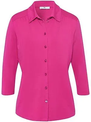 Jersey-Bluse 3/4-Arm Peter Hahn pink