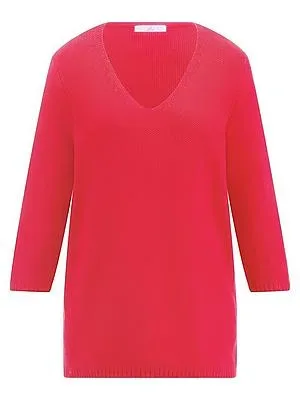 V-Pullover 3/4-Arm Emilia Lay pink