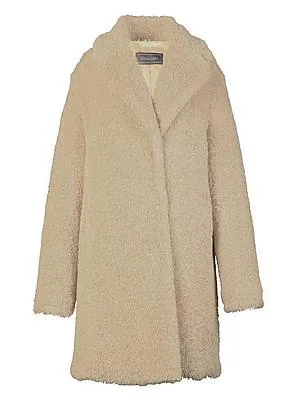 Long-Jacke White Label weiss