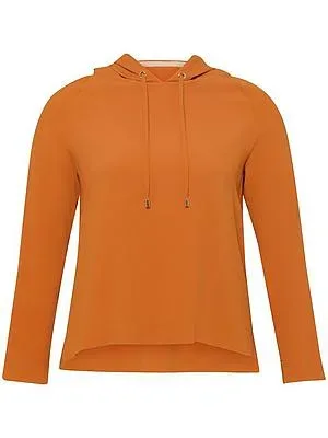 Kapuzen-Bluse Emilia Lay orange