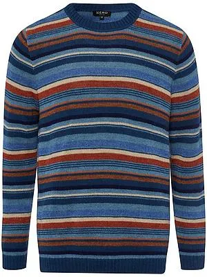 Alpaka-Pullover Louis Sayn blau