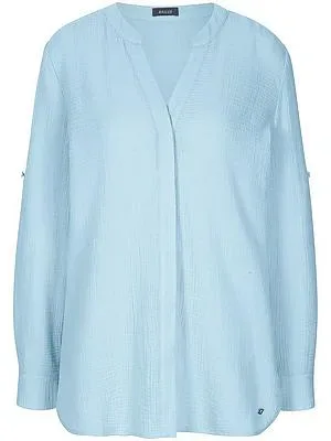 Long-Bluse BASLER blau