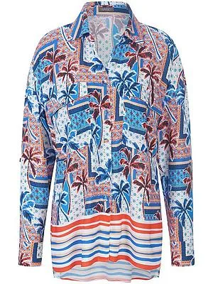 Long-Bluse MYBC blau
