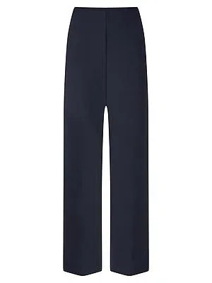 ?Wide Fit?-Jersey-Hose Peter Hahn blau